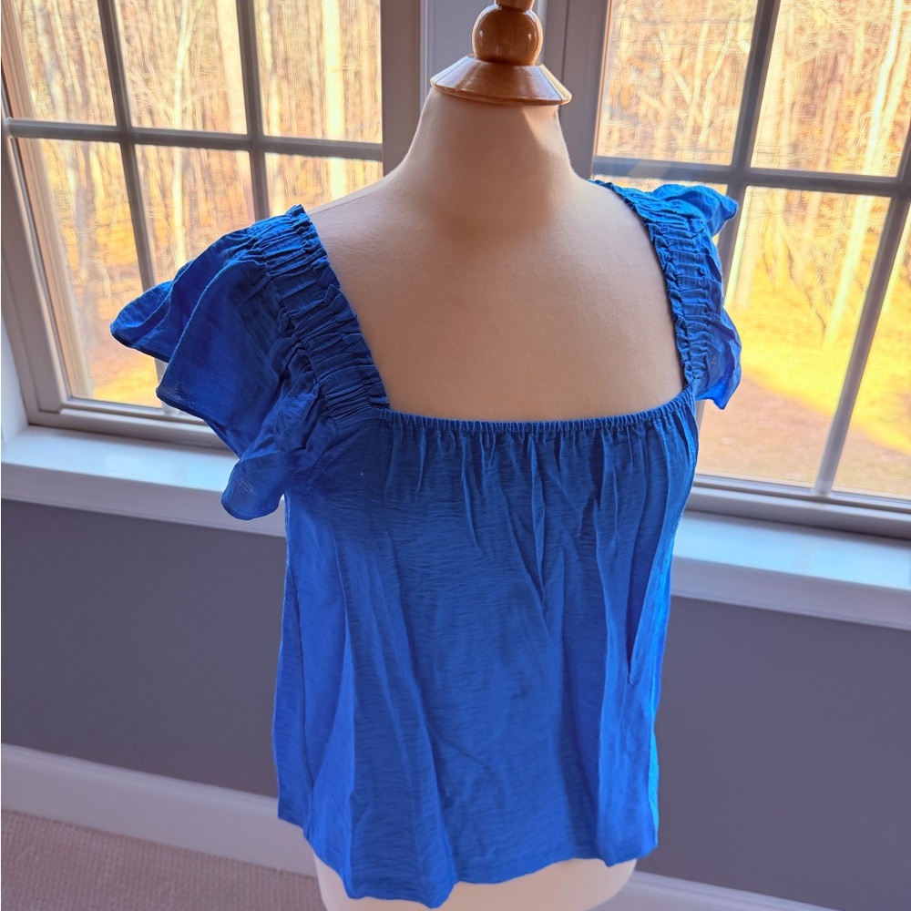 NWT Lilly Pulitzer Caralisa Short Sleeve in Tangier Teal- XS